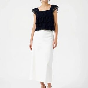 APT. 9 Full Lace Tunic Black Large